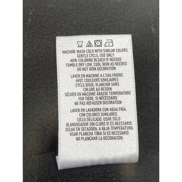 Spyder Mens XL Black Quarter-Zip Hoodie With Kangaroo Pocket 72b - Picture 6 of 10